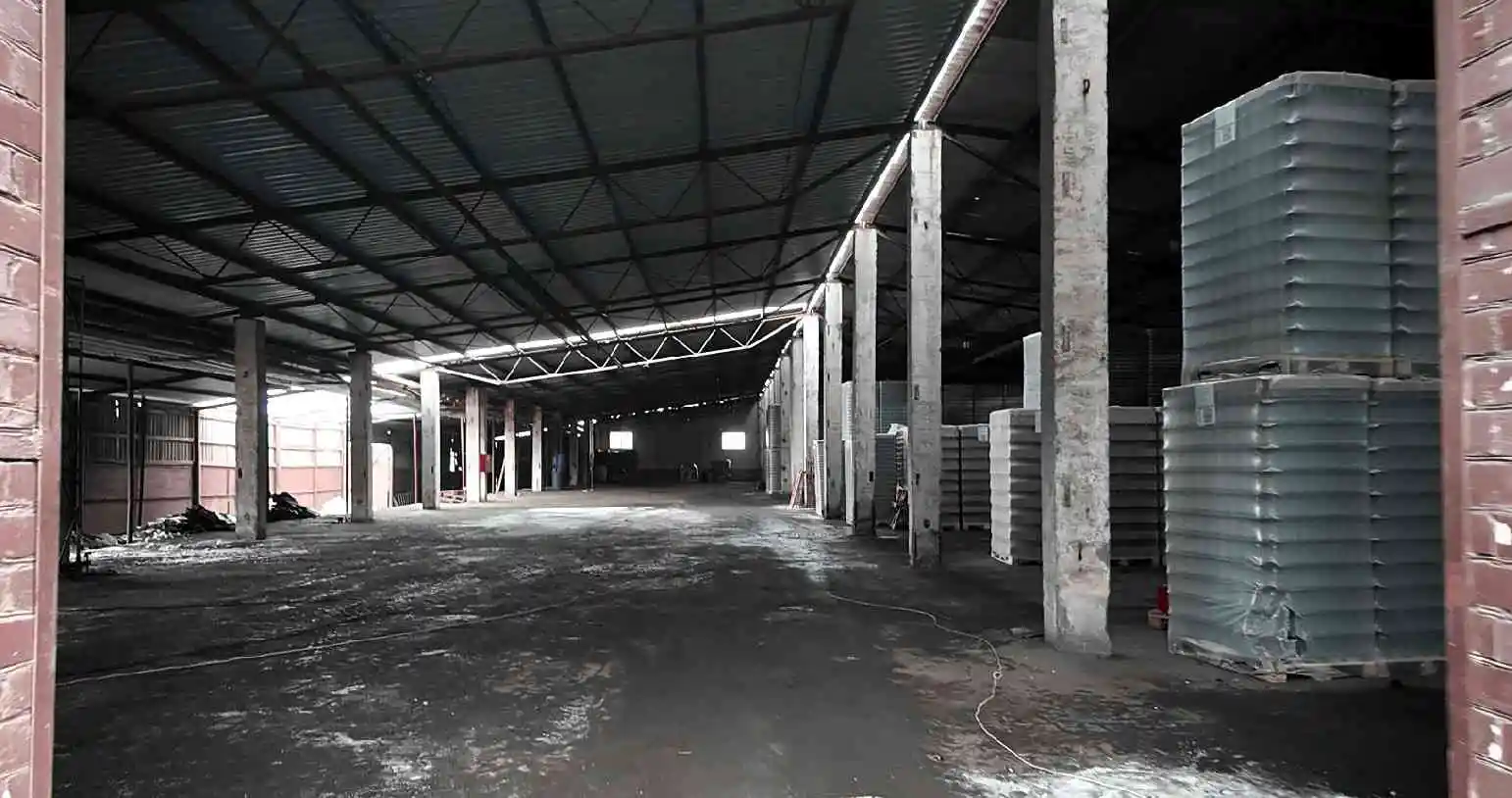 Активная работа на объекте в Клецке